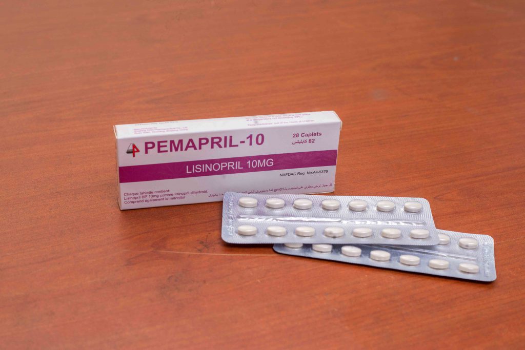how much is lisinopril 10 mg